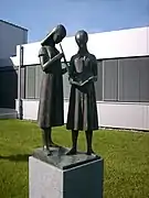Joueuses de flûte à Hoyerswerda.