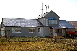 Bâtiment de l'aéroport.