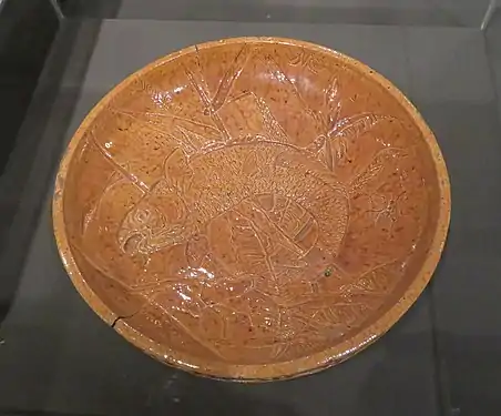 Plat « Carpe », 1876.