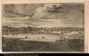 Exécution de rebelles sur le terrain de parade de Cummingsburgh.