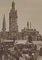 L'église et le calvaire en 1936 (Revue du Touring-club de France).