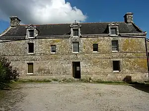 Façade du manoir de Porh Maner.