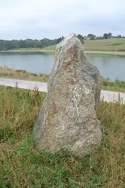 Le menhir de Villaumur.