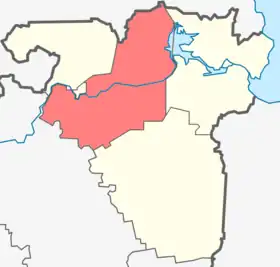 Localisation de Établissement urbain de Podporojié