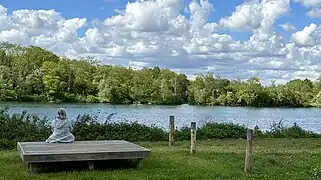 Point de vue sur la passerelle.