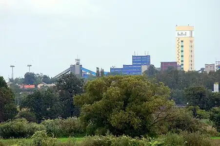 Mine de charbon de Brzeszcze-Silésie.