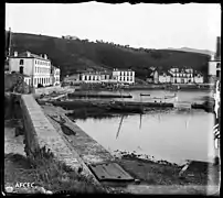 Port de Banyuls vu depuis l'Illa Grossa vers 1900.