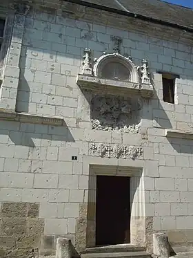 Façade de la maison d'Estouteville.