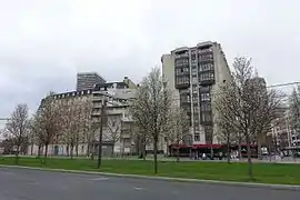 Vers la porte d'Italie.