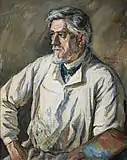 Johannes Wilhjelm, Portrait de J.F. Willumsen, 1930.