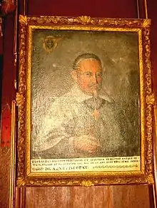 Portrait de Hugues des Hazards.