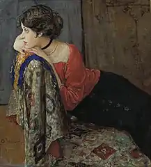 Portrait de T. Trofimova, 1915.