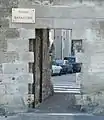 Poterne de la Banasterie.