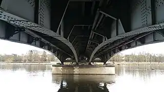 Une travée du pont