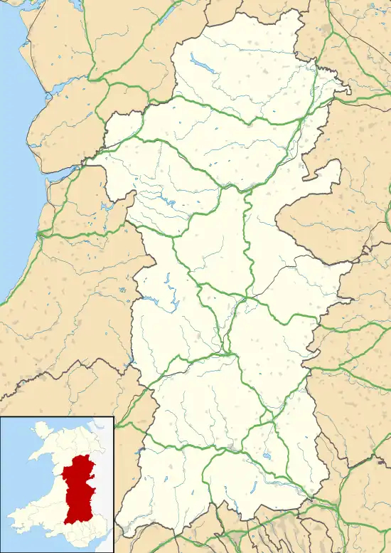 Voir sur la carte administrative du Powys