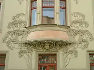 Détails de la façade