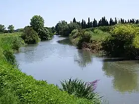 Première courbe du canal