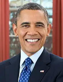 Barack Obama(2009-2017)4 août 1961 (62 ans)