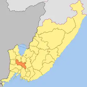 Localisation de Raïon de Mikhaïlovka