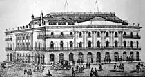 Théâtre Colón, croquis.