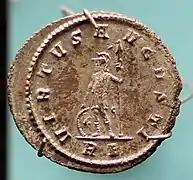 VIRTVS AVGVSTI, le courage de l'empereur.