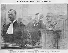 Le procès de Jean Syndon publié dans Les nouvelles illustrées.