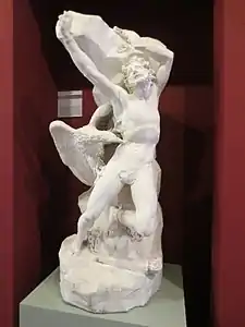 Prométhée enchaîné au rocher (1825), musée des Beaux-Arts de Dole.