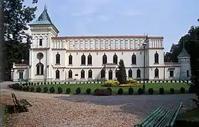 Le palais à Przecław.
