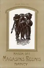 Publicité de mode, Magasins Réunis