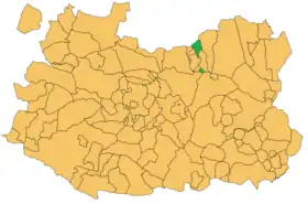 Localisation de Puerto Lápice