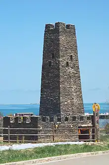 Diaolou tibétain du lac Qinghai.