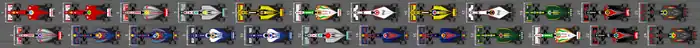 Photo de la grille de qualification du Grand Prix