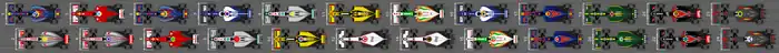 Photo du schéma de la grille de qualification du Grand Prix