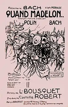 Partition de Quand Madelon...