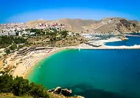 Plage de la côte méditerranéenne(Al Hoceïma).