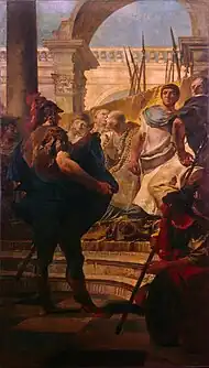 Quintus Fabius Maximus devant le sénat de CarthageMusée de l'Ermitage, Saint-PetersbourgMusée de l'Ermitage