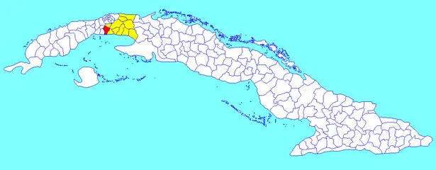 Municipalité de Quivicán dans la province de Mayabeque