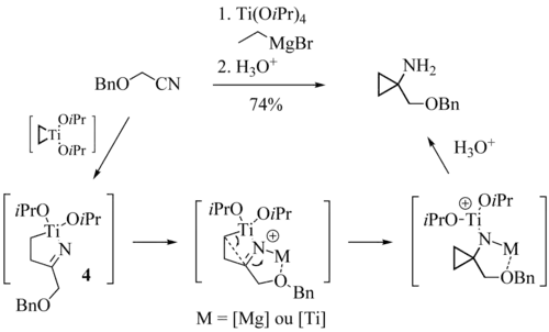 Cas des nitriles comportant un hétéroatome en α