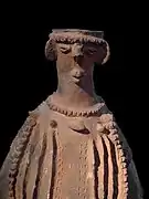 Récipient divinatoire féminin changdu.