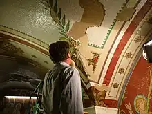 Rénovation de la crypte des martyrs.