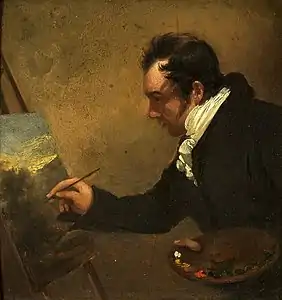 Portrait of Reverend John Eagles, 1820-1825, Bristol Museums, Galleries & Archives, huile sur bois.