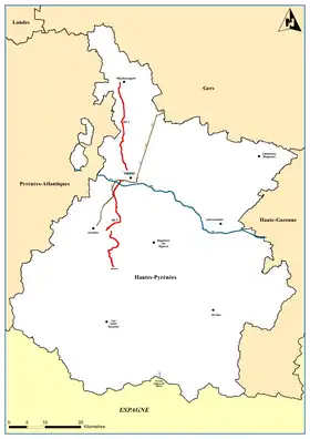 Image illustrative de l’article Route départementale 7 (Hautes-Pyrénées)