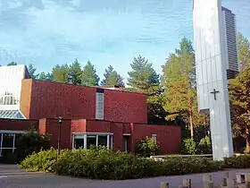 L'église de Rantakylä.