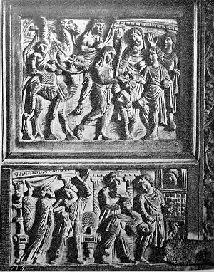 Panneaux de la chaire représentant la vie de Joseph