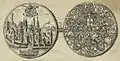 Médaille du Conseil "Ravenspurg" (1624), avec les armoiries de Sebastian Scheler