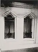 Raymond Duchamp-Villon, 1912, Projet d'hôtel, La Maison cubiste detail, archives de l'Armory Show, Archives of American Art.