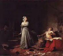 Le Meurtre de Marat, 1875