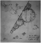 et dessin de la cathédrale,