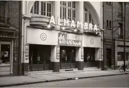Façade de l’ Alhambra.