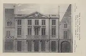 ancien théâtre disparu.